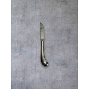 William Adams Steak Knife 9in Silver Tone Pistol Grip Serrated Vintage